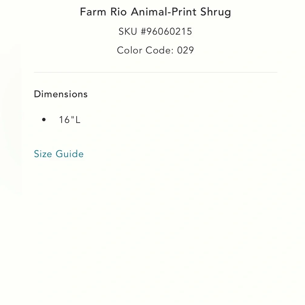 FARM Rio Brown Leopard Sweater - Picture 6 of 10